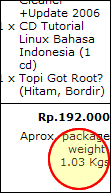 keterangan berat